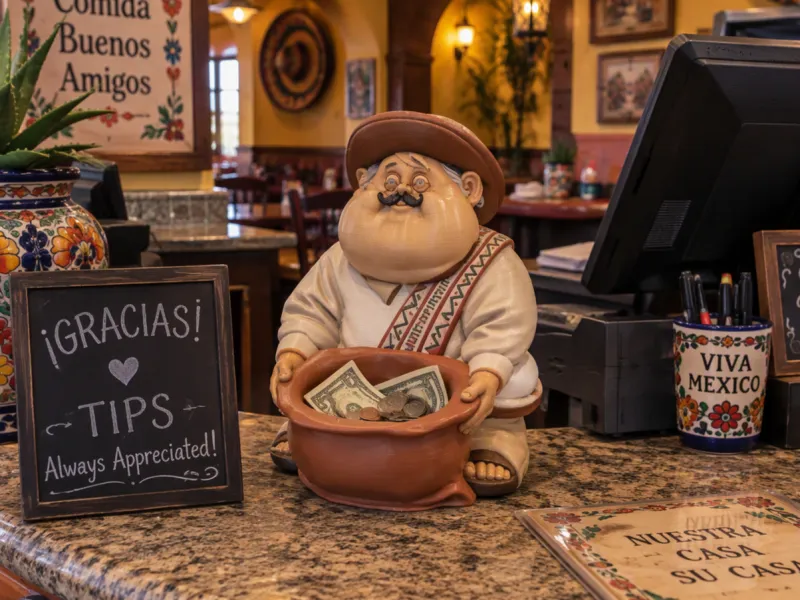 Campesino Tip & Coin Holder Decor