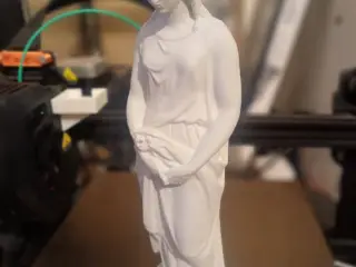 3d scan, parian ware Figure: Maidenhood