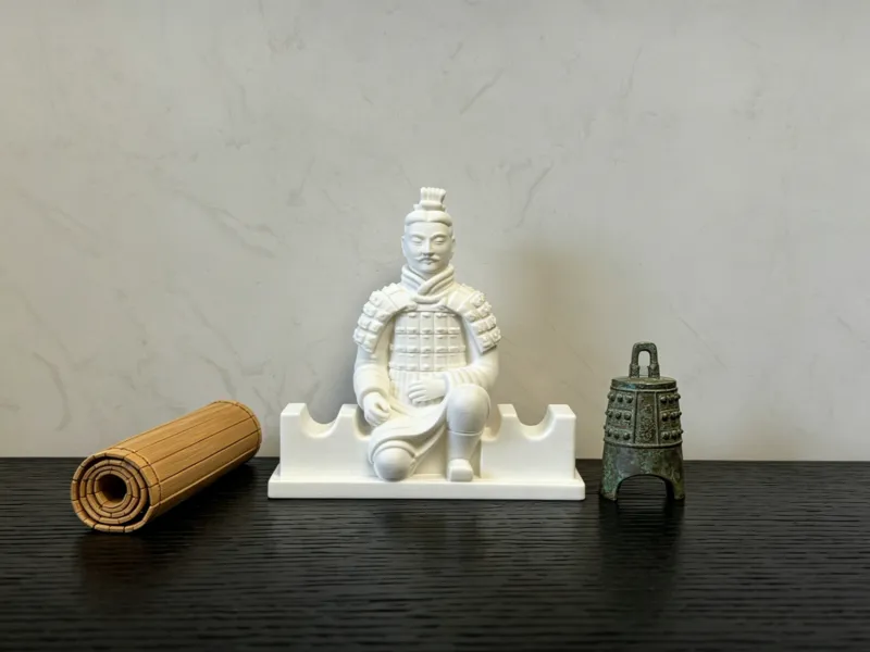 兵马俑笔架