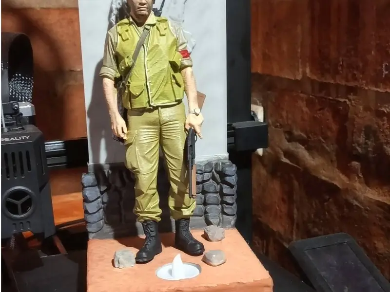 アルゼンチン軍マルビーナス戦争記念ジオラマ