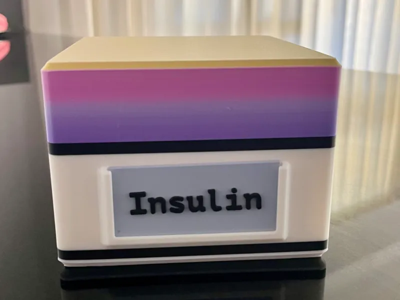Insulin Cartridge Box (5x3ml) Storage Case