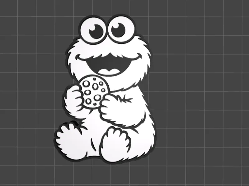 bébé Cookie Monster