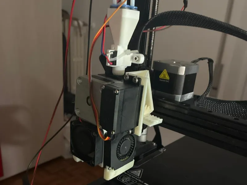 Filament Cutter for Ender 3 V3 KE (Servo Edition) 2.0