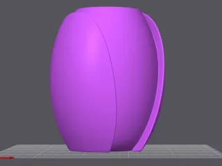 Vase tulip 