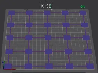 调平测试 220盘 Bed Leveling Test for Ender3v3、KE、K1、K1C、K1SE