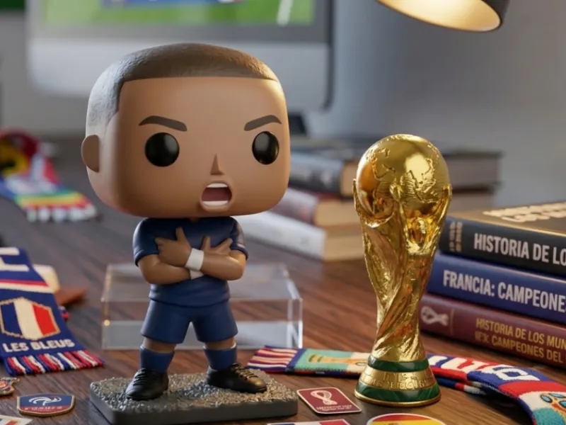 Mbappé - Funko-Pop-Stil