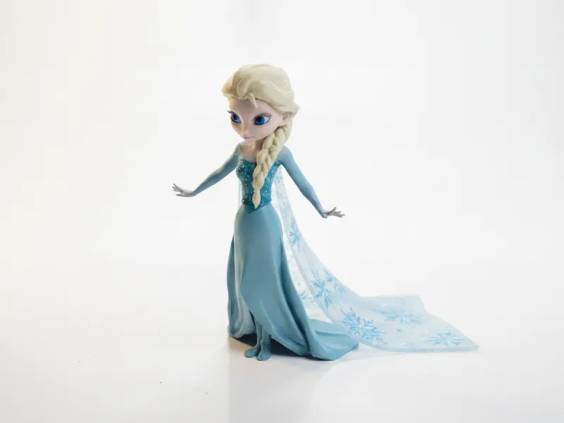 Elsa-Figurine Frozen Disney-Charakter 3D-druckbar
