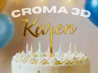 "Karen" - Cake decoration