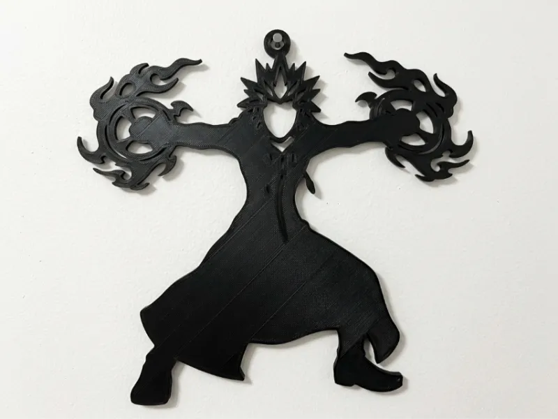 Kingdom Hearts - Axel in Action Wall Art
