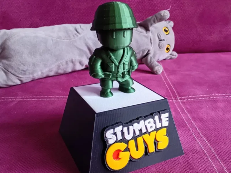 Stumble Guys Army Men