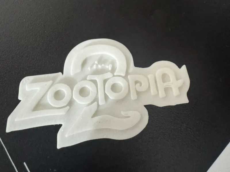 Porte-clés logo Zootopie