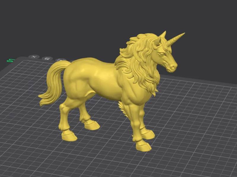 High-poly Unicorn