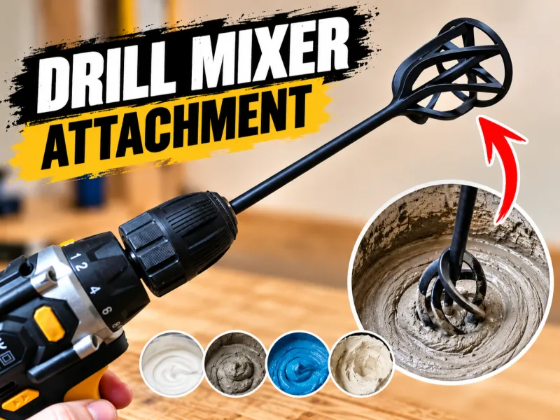 Drill Mixer – Paint, Plaster & Mortar