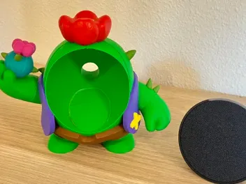 Suporte de Spike para Echo Pop (Brawl Stars)