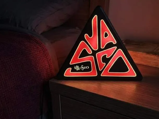 "Il Blasco" LED Lamp – Vasco Rossi Inspired Fan Art