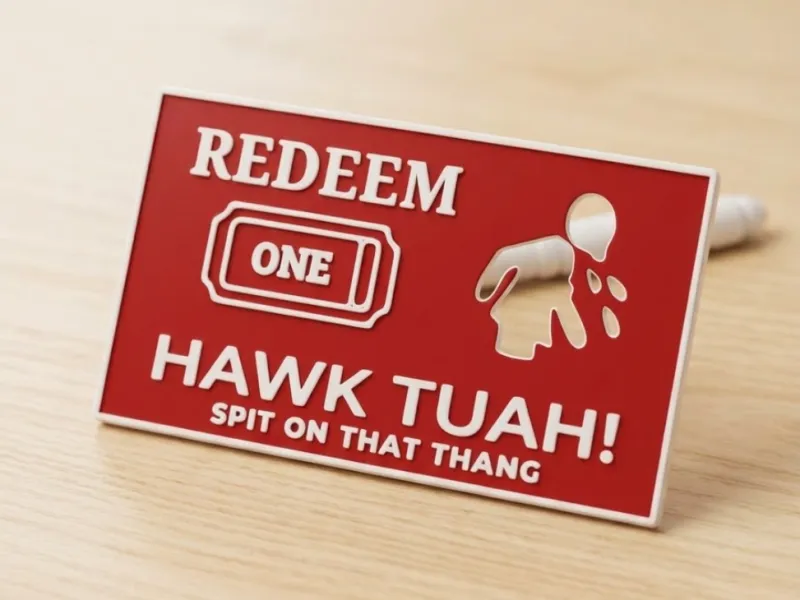 Boleto de Hawk tuah