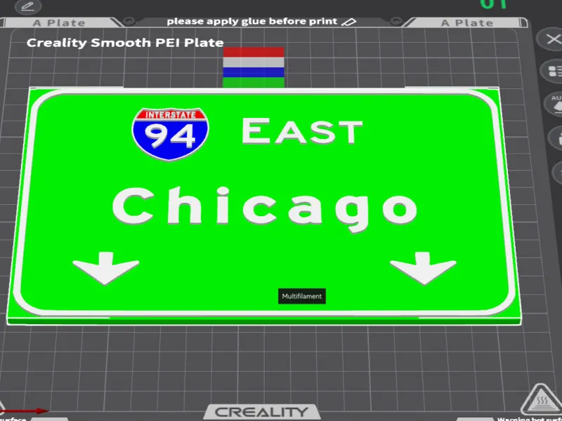 Highway Sign - Chicago