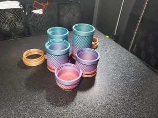 Stackble Print in Place Container