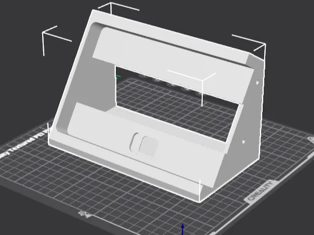 Corsair XENEON EDGE and STream Deck plus Desk stand