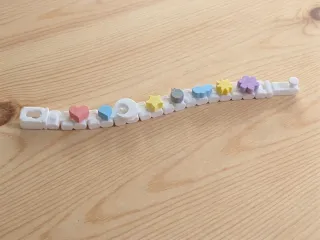 ✨ Cute DIY Modular Charm Bracelet - Easy Print! ✨