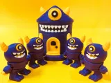 Flexi Monster And House Box.-0