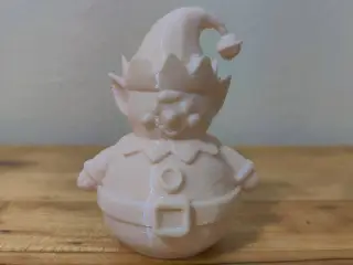 Cute Christmas Elf Figurine | 3D Printed Holiday Decoration