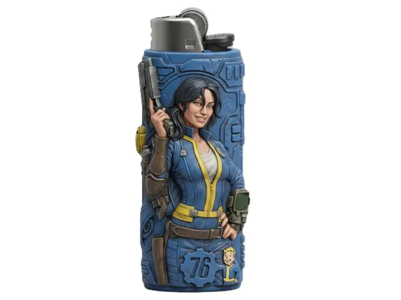 Husă pentru brichetă BIC J6 Lucy MacLean Fallout