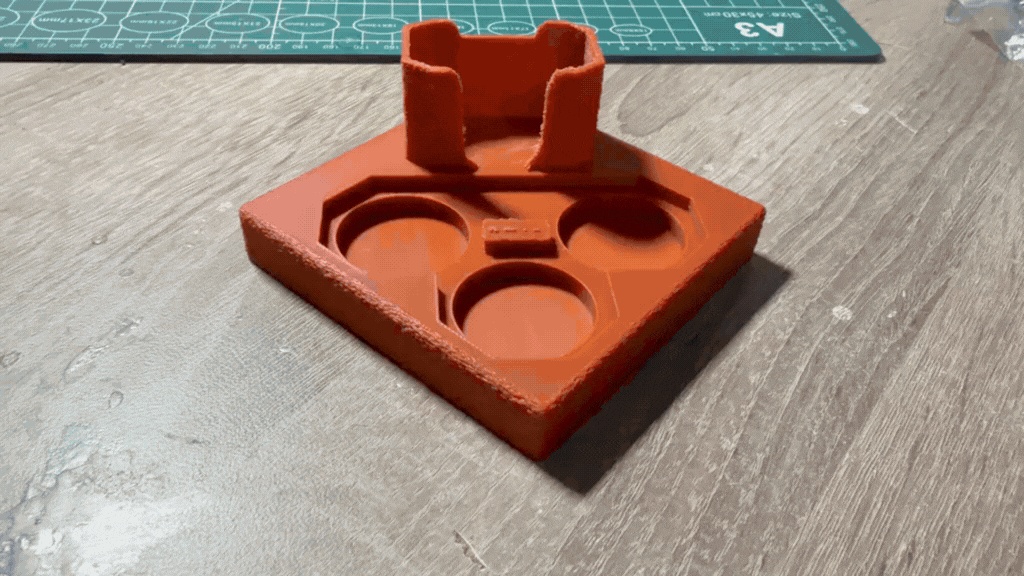 Compact Volkano Mini Turbo Blower Stand