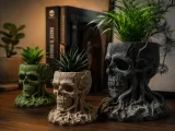 Rootbound Skull Planter-0