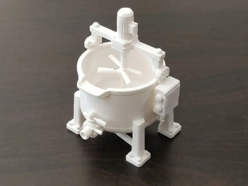 Industrieller Mischkessel – Realistische Miniatur