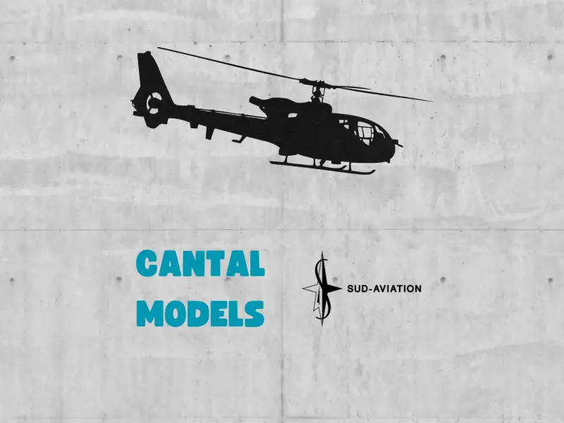 SA340 Gazelle | 2D WALL ART