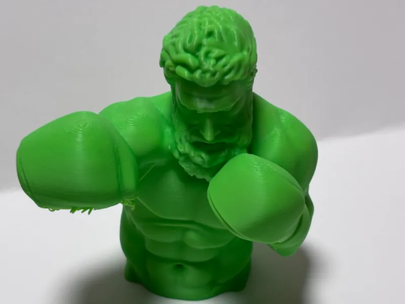 Estatueta de boxeador grego