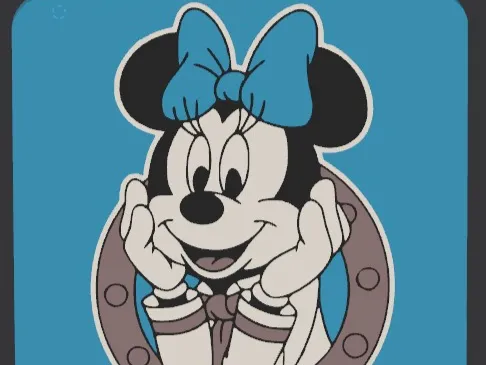 Minnie Mouse Magnet