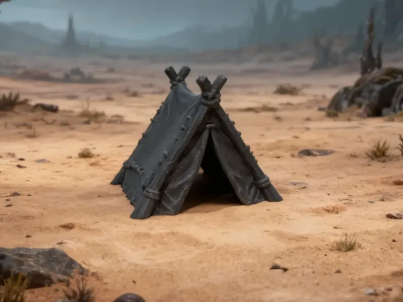 Orc tribal tent - Small - DND terrain