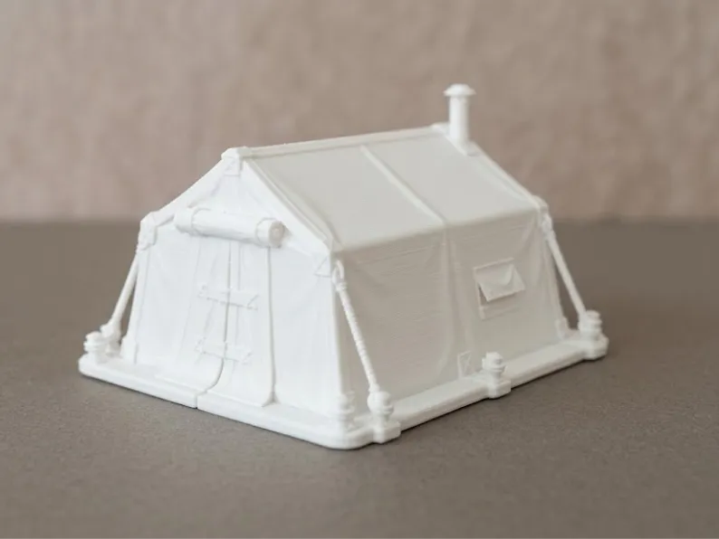 Military Field Tent - Decoration model
