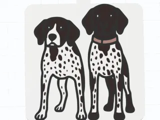 dogs keychain