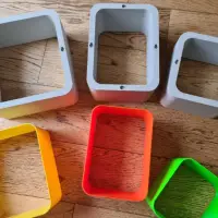 Funky Box Shelves with removeable colour insert Bundle Shelf-2