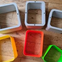 Funky Box Shelves with removeable colour insert Bundle Shelf-2