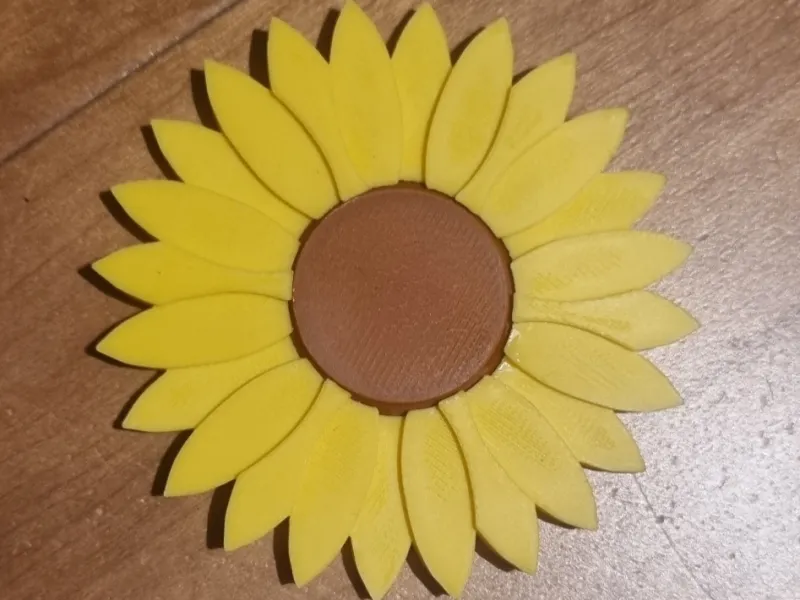 Sunflower Coaster