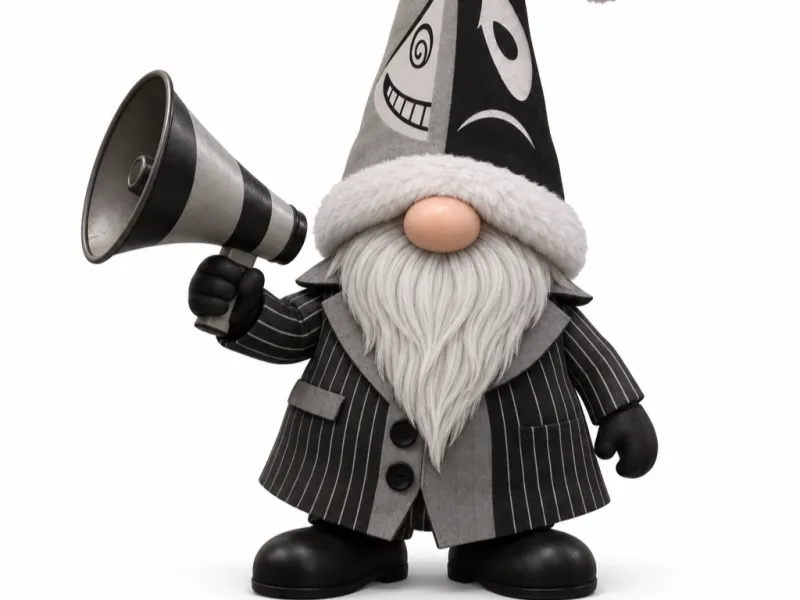 Mayor Xmas Gnome