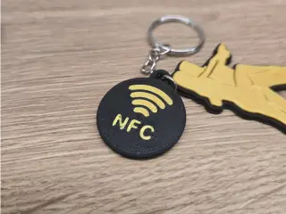 NFC tag small keychain