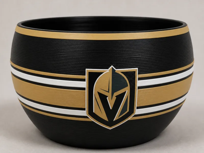 Vegas Golden Knights - Hockey Gameday Snack Bowl