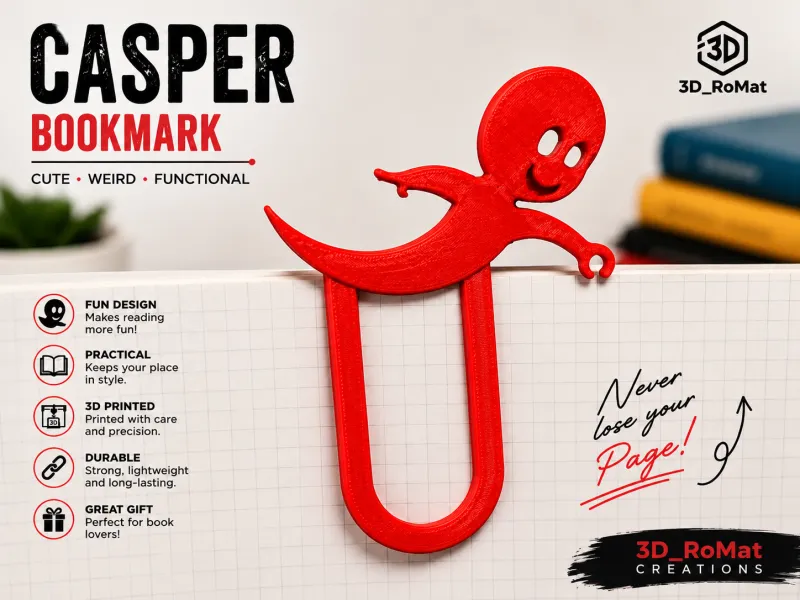 Casper Bookmark 👻