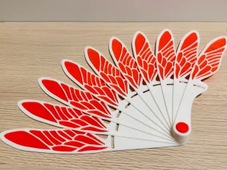 Dragonfly Hand Fan