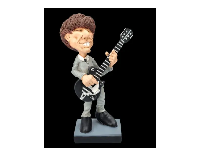Stylized Caricature Rock Guitarist George