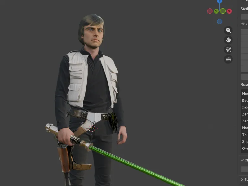 Luke Skywalker - Shadows of the Empire Statue/Miniature