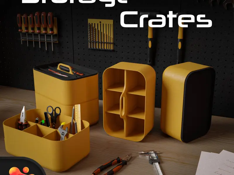Storage Crates by Polymeria