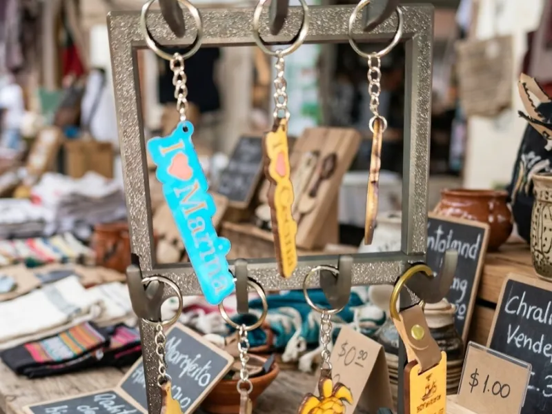 Support d'affichage modulaire à 2 niveaux pour porte-clés, bijoux et accessoires