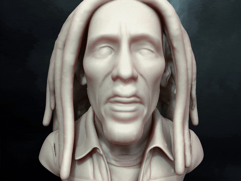 Bob Marley Bust