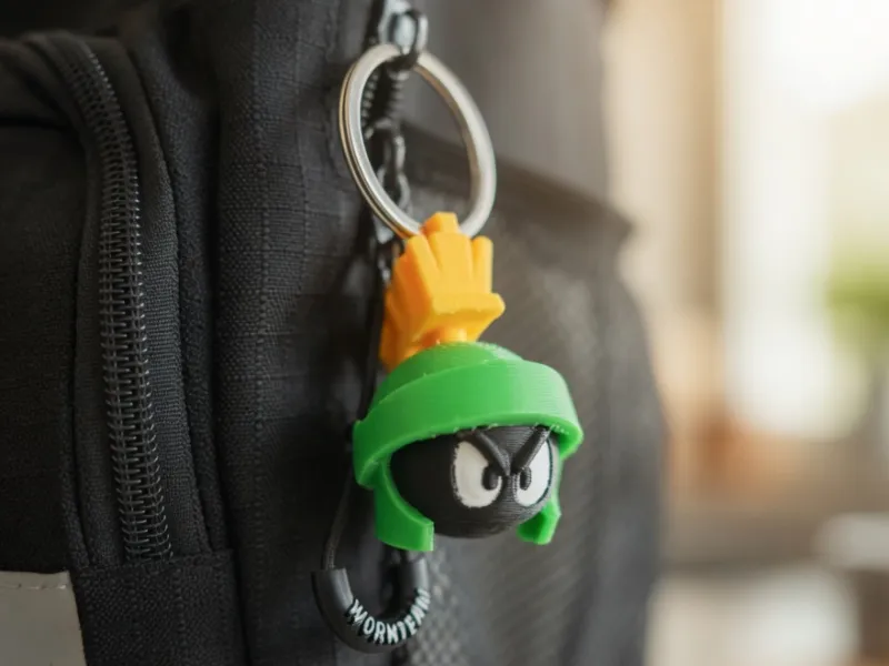 Marvin The Martian - Keychain Looney tunes
